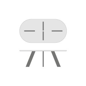 DINING TABLE 220x110
